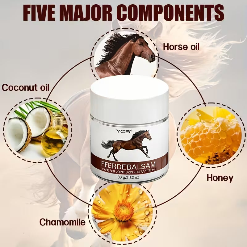 The Horse Oil Cream – Makes You Stronger And Reliefs Pain